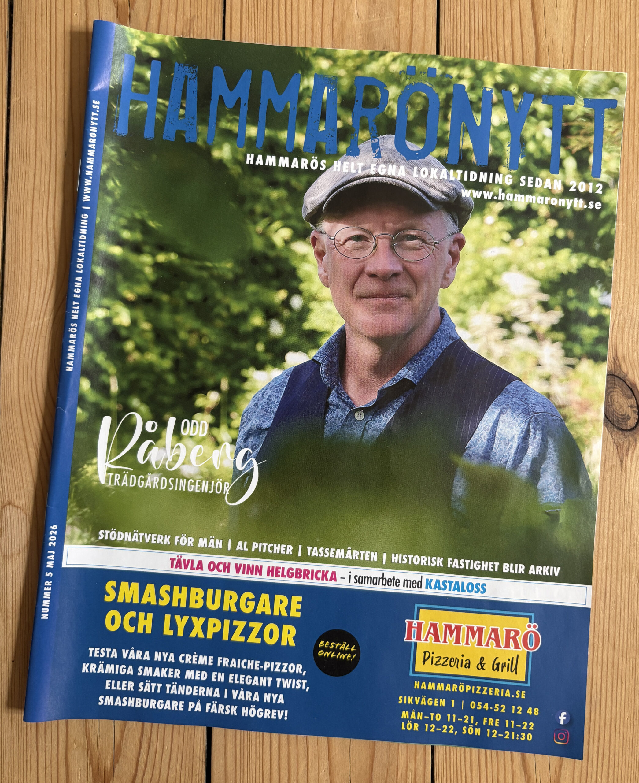 Bild på tidningen Hammarönytt